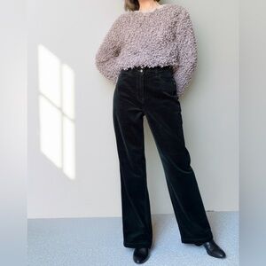 Judy Blue Dark Emerald Green Corduroy Wide Leg Pants High Rise 9/ 29
